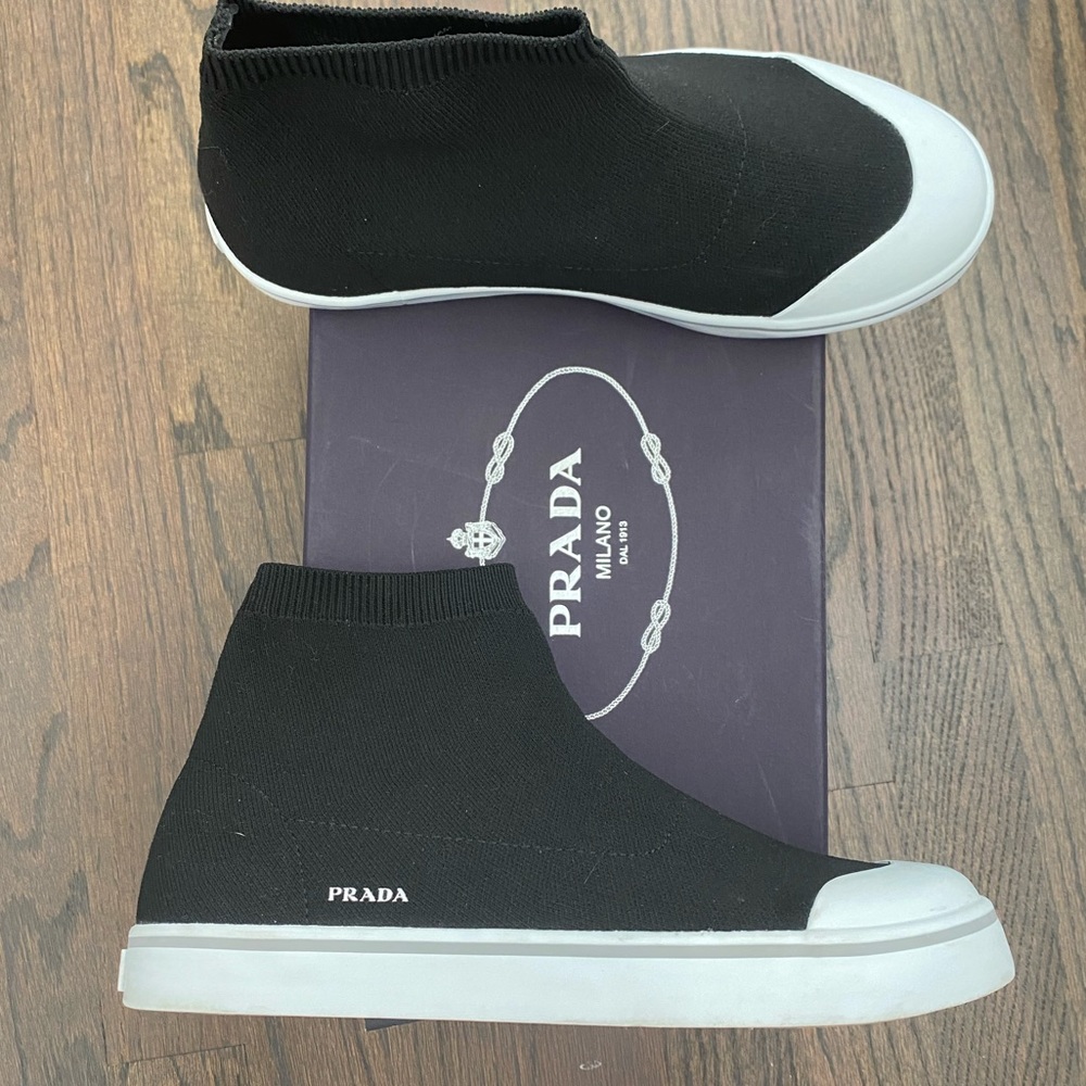PRADA | calzature sport knit shoes